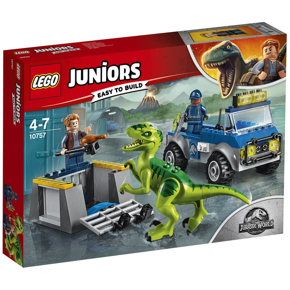 LEGO Juniors Jurassic World: Raptor Rescue Truck (10757) Image 1