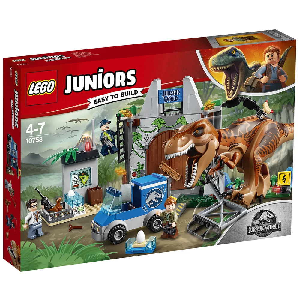LEGO Juniors Jurassic World: T-Rex Breakout (10758) Image 1