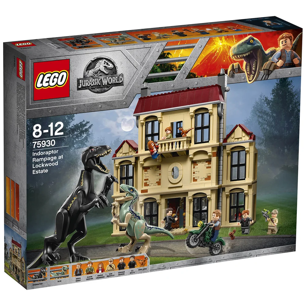 LEGO Jurassic World Fallen Kingdom: Indoraptor Rampage at Lockwood Estate (75930) Image 1