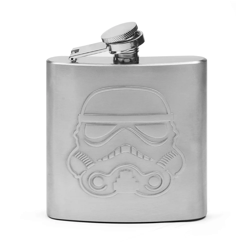 Star Wars Original Stormtrooper Hip Flask - Stainless Steel Image 1