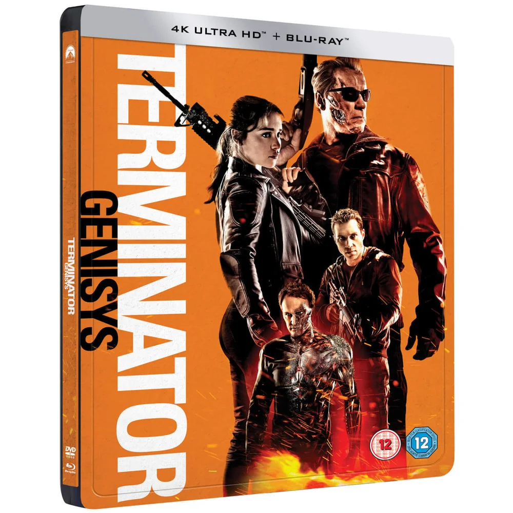 Terminator Genisys - 4K Ultra HD - Zavvi UK Exclusive Limited Edition Steelbook Image 1
