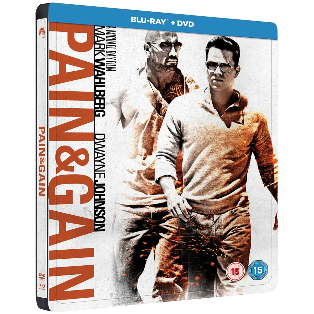 Pain & Gain - Zavvi UK Exclusive Limited Edition Steelbook Image 1