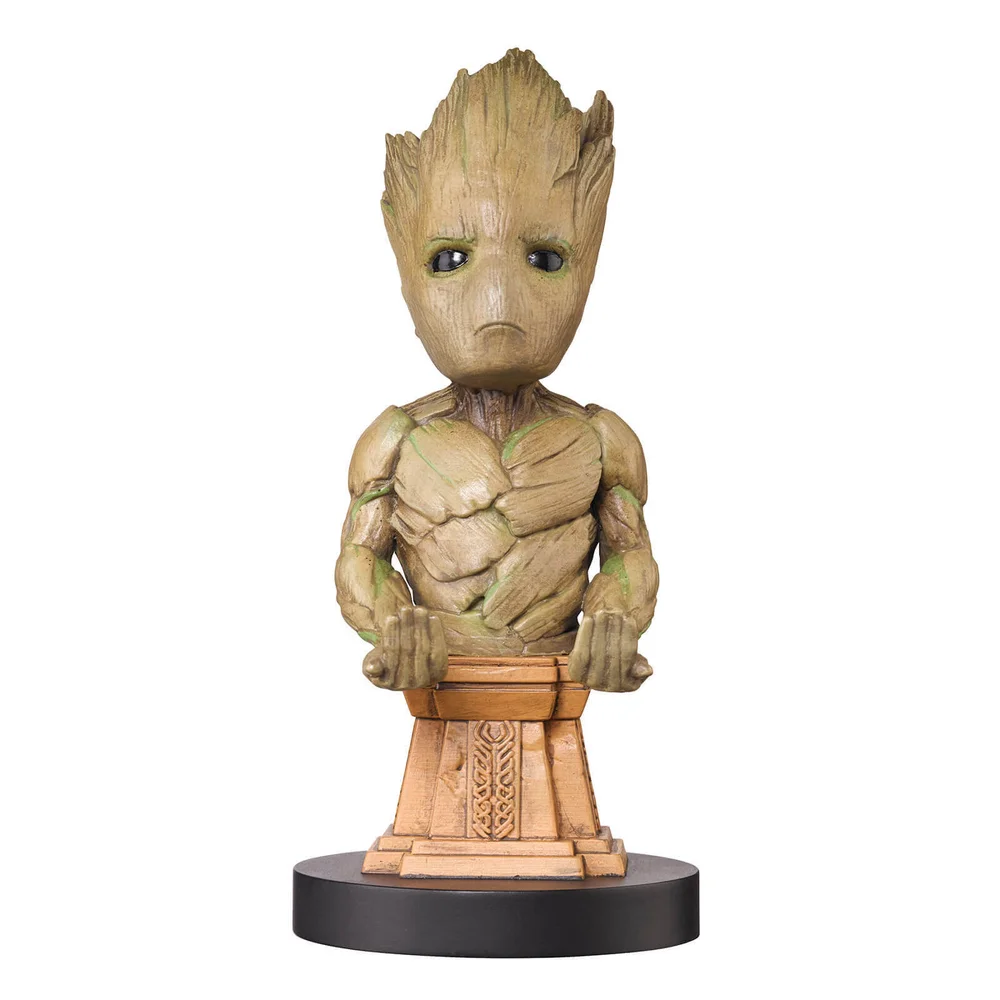 Marvel Guardians Of The Galaxy Collectible Groot 8 Inch Cable Guy Controller & Smartphone Stand Image 1