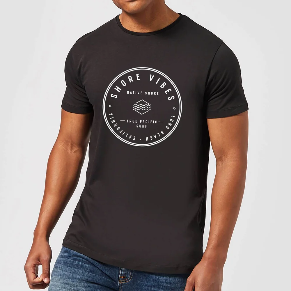 Native Shore Men's Shore Vibes T-Shirt - Black - 5XL Image 1