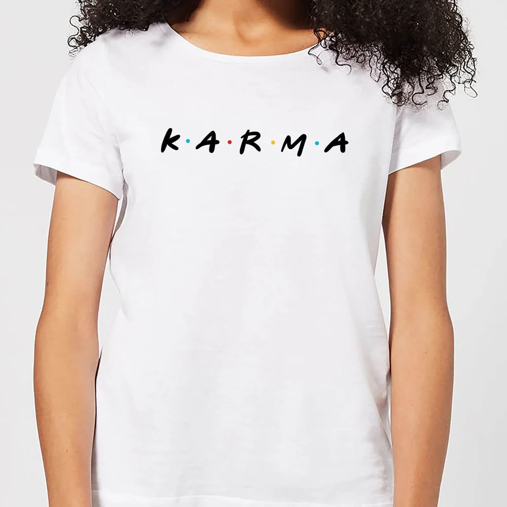 Karma Women's T-Shirt - White - S - White Image 1
