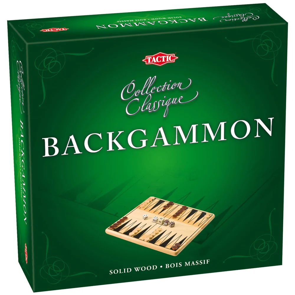 Backgammon in Cardboard Box Image 1
