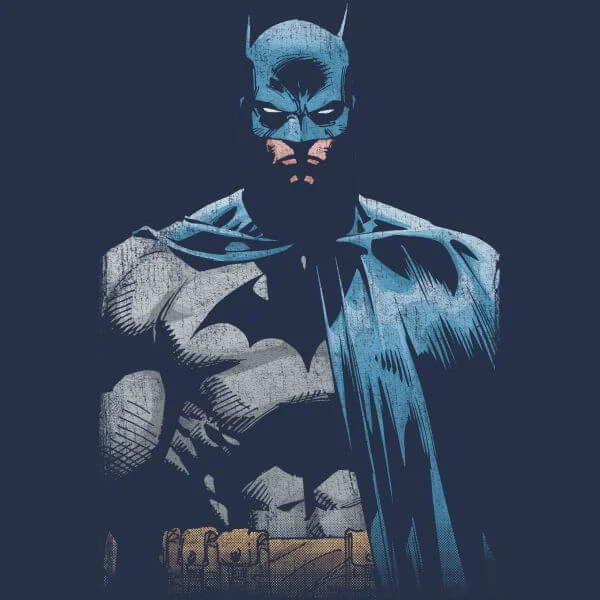 DC Comics Batman Close Up Women's T-Shirt - Navy