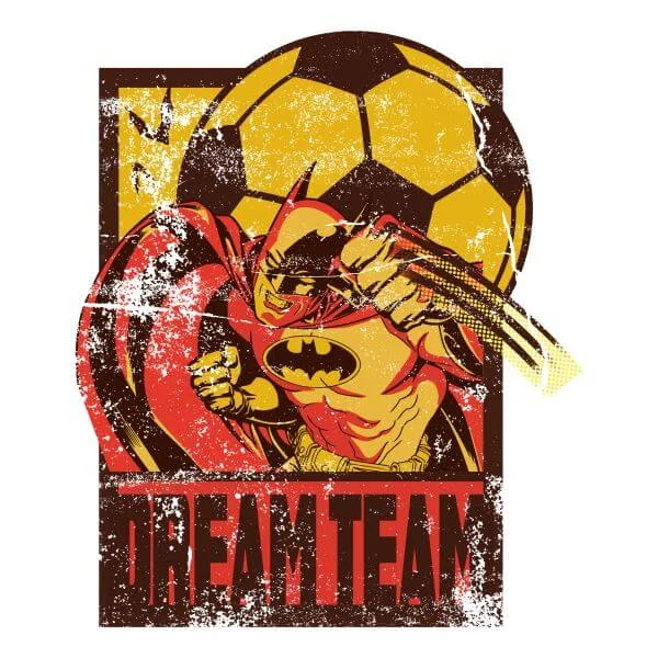 DC Comics Batman Dream Team Punch Women's T-Shirt - White