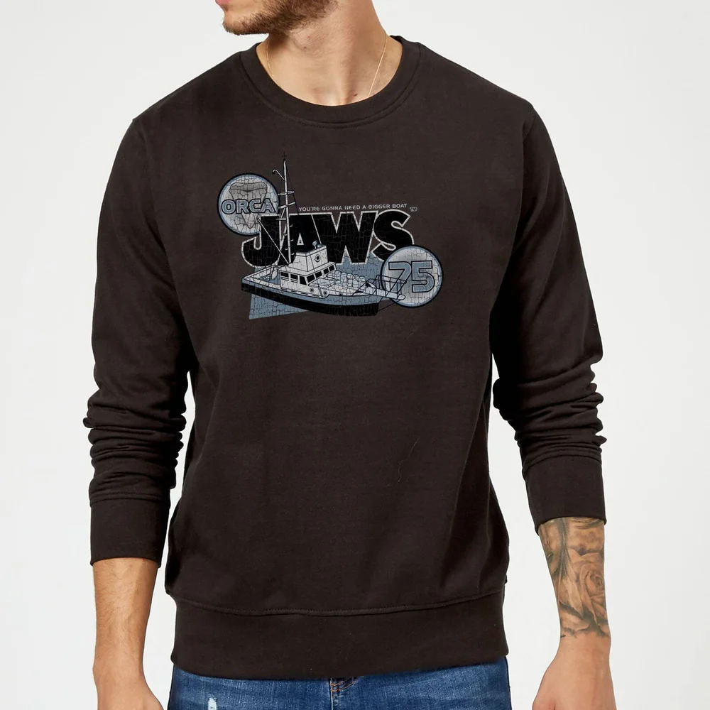 Jaws Orca 75 Sweatshirt - Black - S Image 1