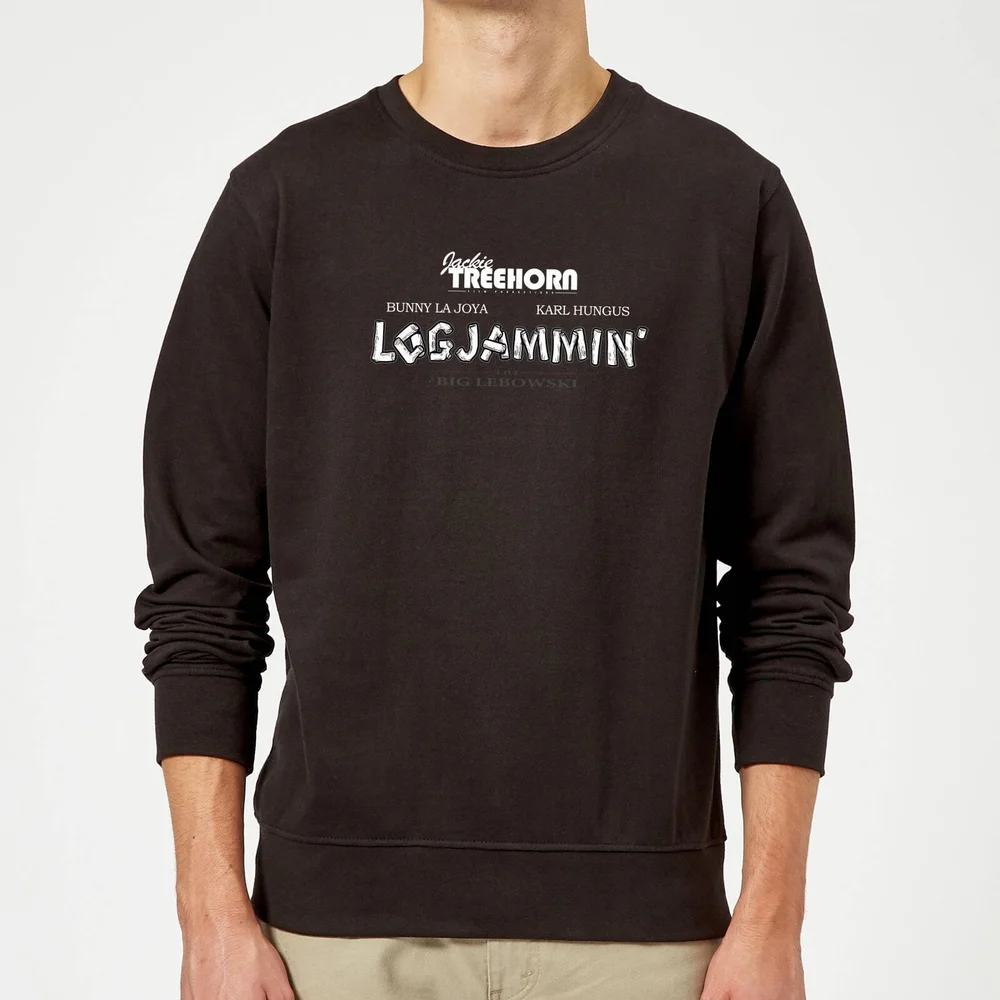 The Big Lebowski Logjammin Sweatshirt - Black - S Image 1