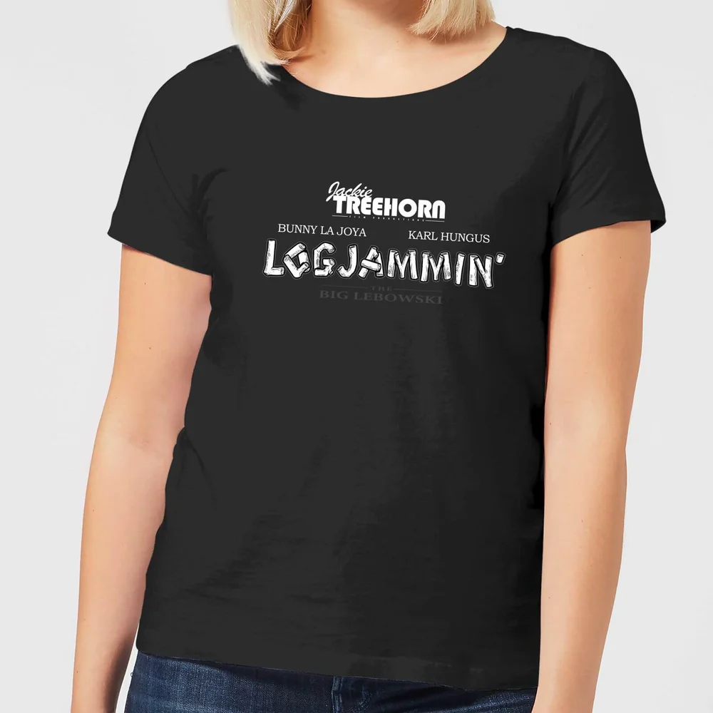 The Big Lebowski Logjammin Women's T-Shirt - Black - S Image 1
