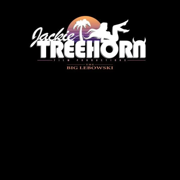 The Big Lebowski Treehorn Logo Women's T-Shirt - Black