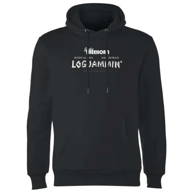 The Big Lebowski Logjammin Hoodie - Black