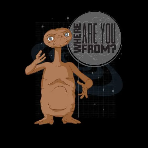 ET Where Are You From Sweatshirt - Black