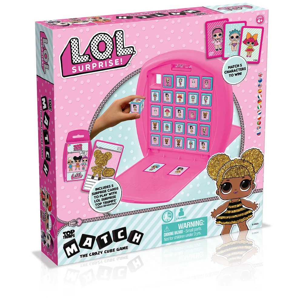 Top Trumps Match Board Game - LOL Surprise Edition Image 1