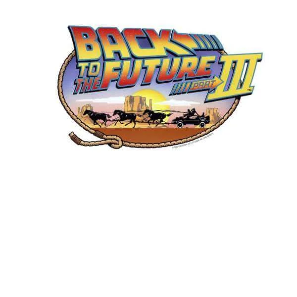 Back To The Future Lasso Sweatshirt - White