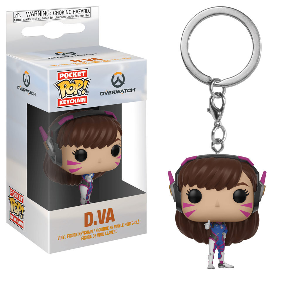 Overwatch D Va Pop! Keychain Image 1
