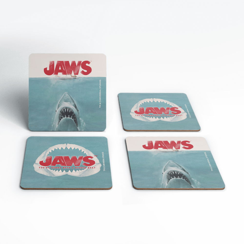 Jaws Bigger Boat Coaster Set Image 1