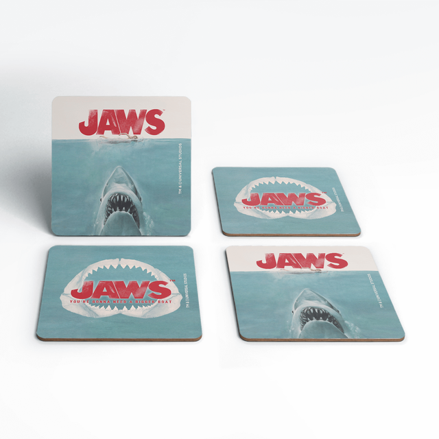 Jaws Bigger Boat Coaster Set