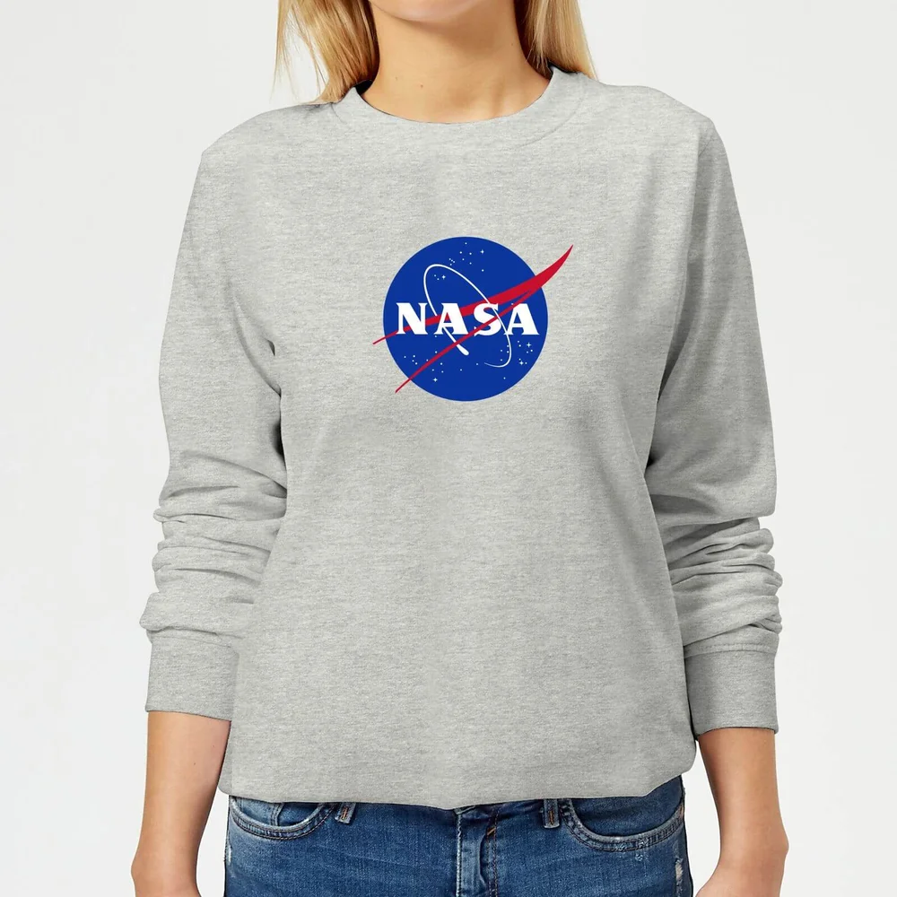 NASA Logo Insignia Women's Sweatshirt - Grey - 3XL Image 1