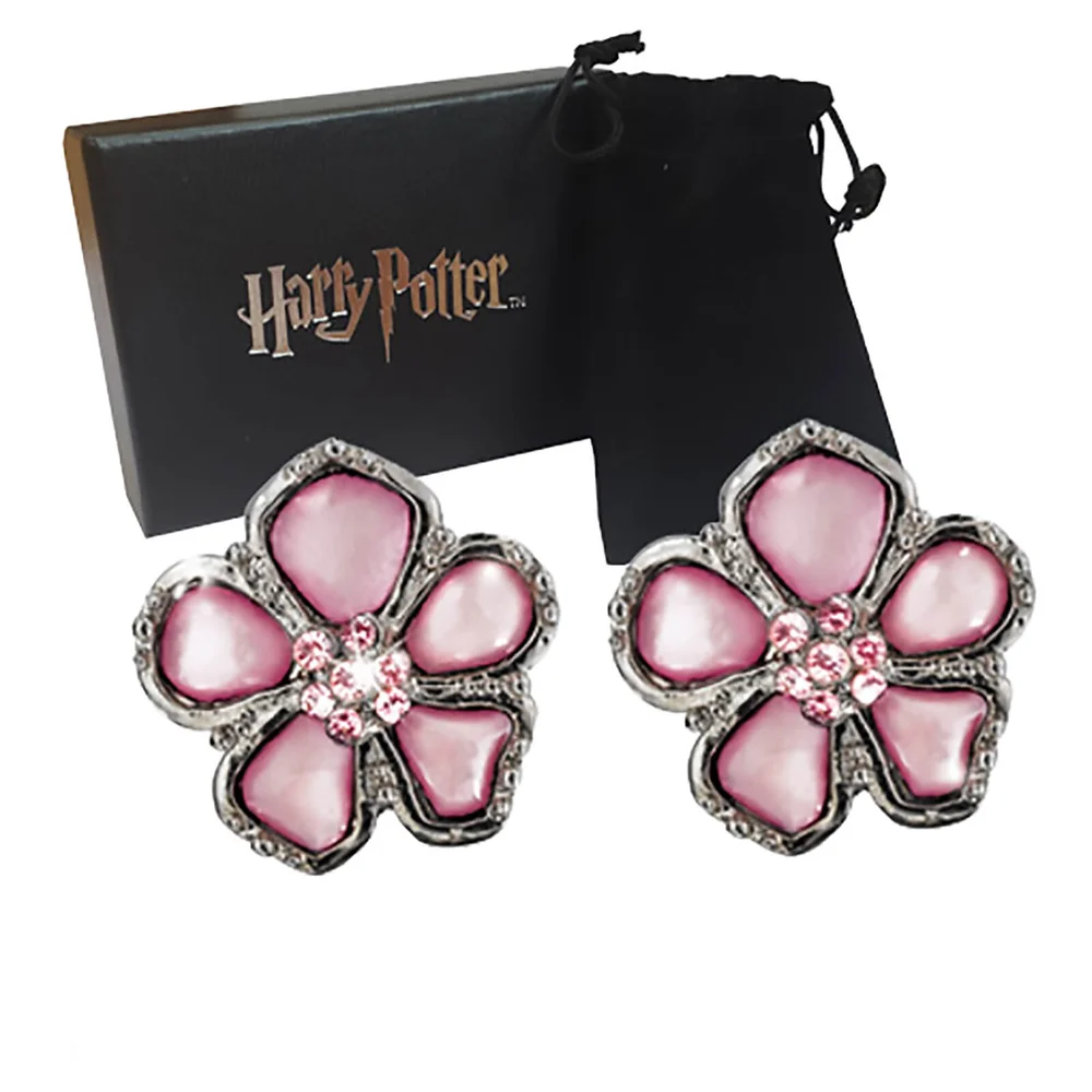 Harry Potter Hermione Granger's Sterling Silver Yule Ball Replica Earrings Image 1