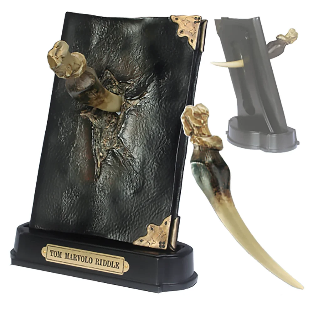 Harry Potter Basilisk Fang and Tom Marvolo Riddle's Diary Sculpture Image 1