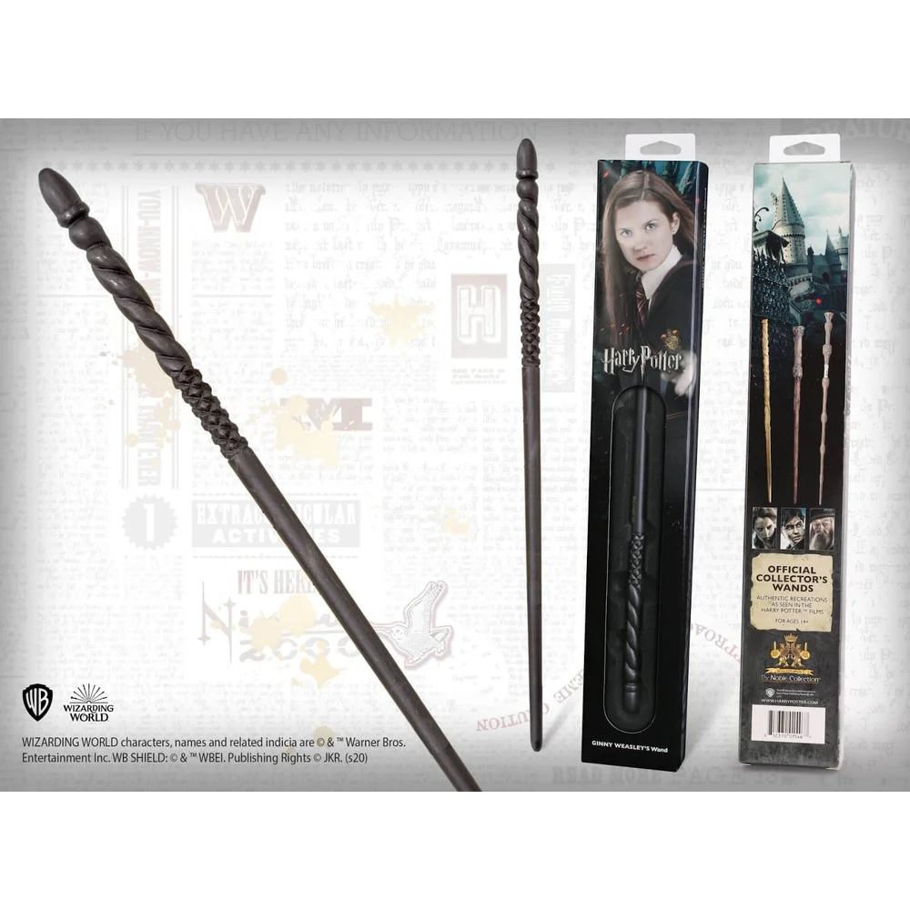 Harry Potter Ginny Weasley's Wand with Window Box Image 1