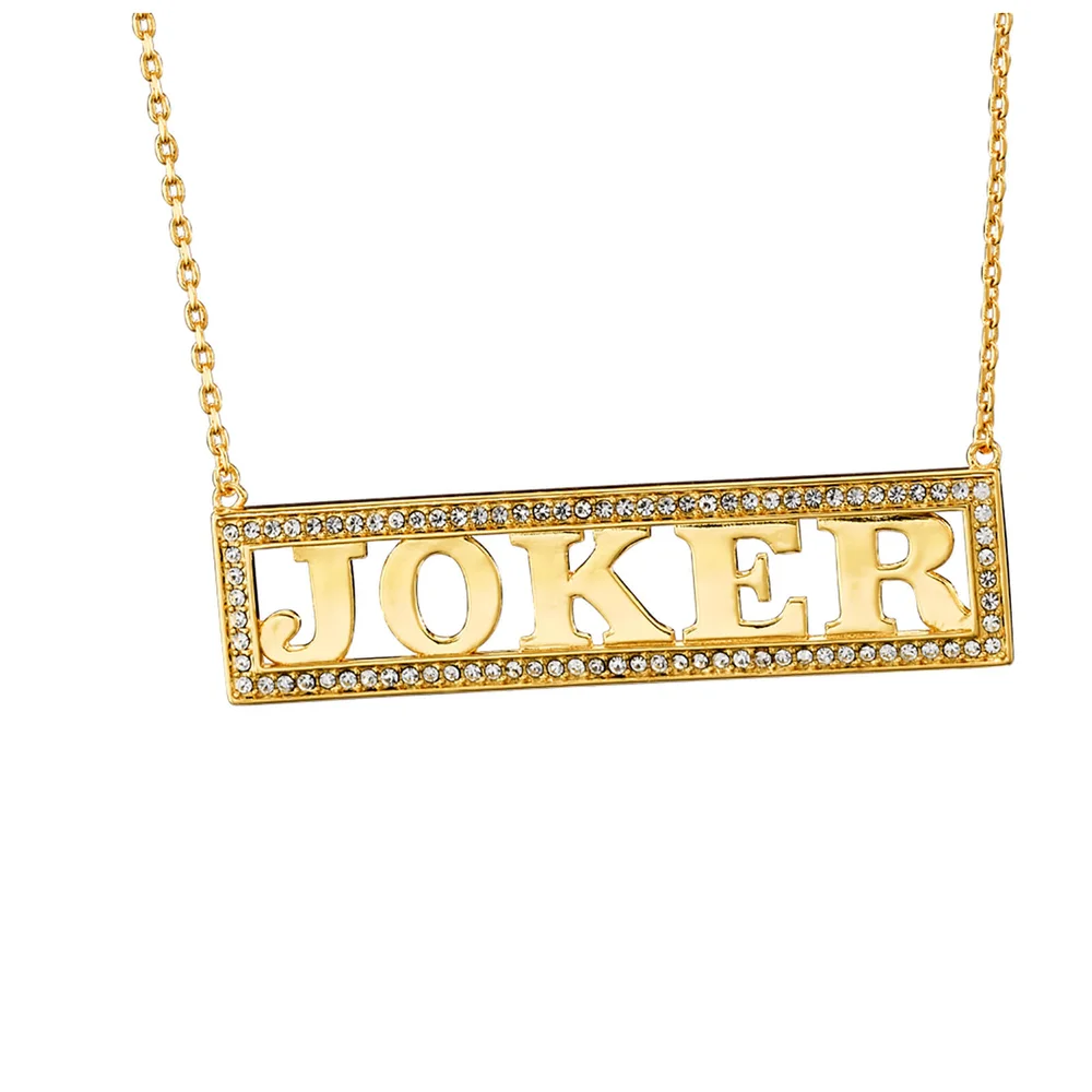 DC Comics Suicide Squad Harley Quinn's Joker Necklace Image 1