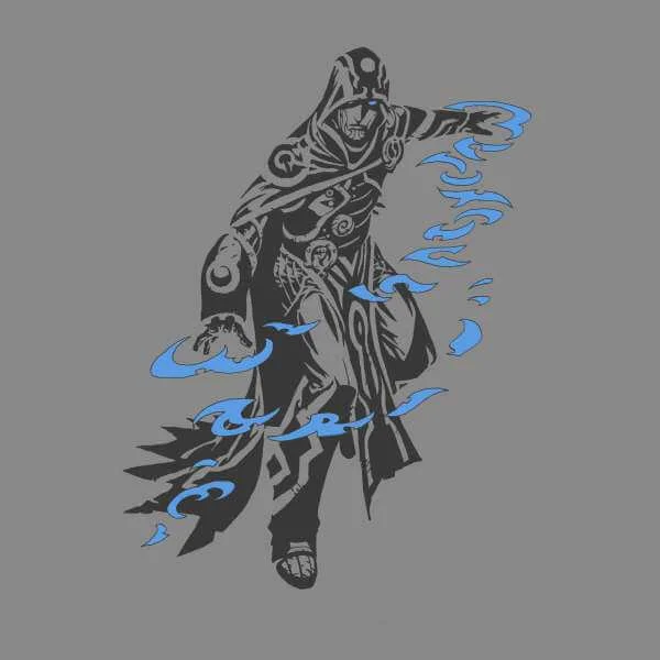 Magic The Gathering Jace Character Art Sweatshirt - Grey