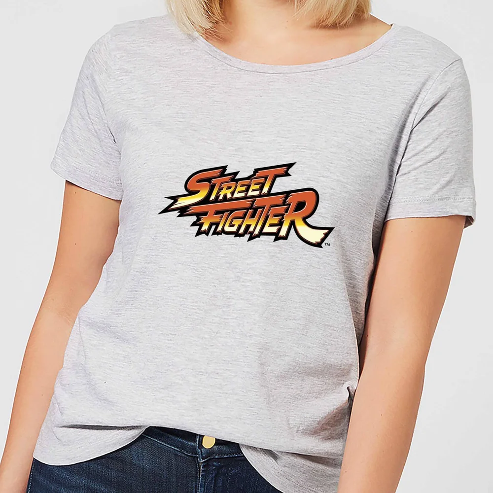 Street Fighter Logo Women's T-Shirt - Grey - S Image 1