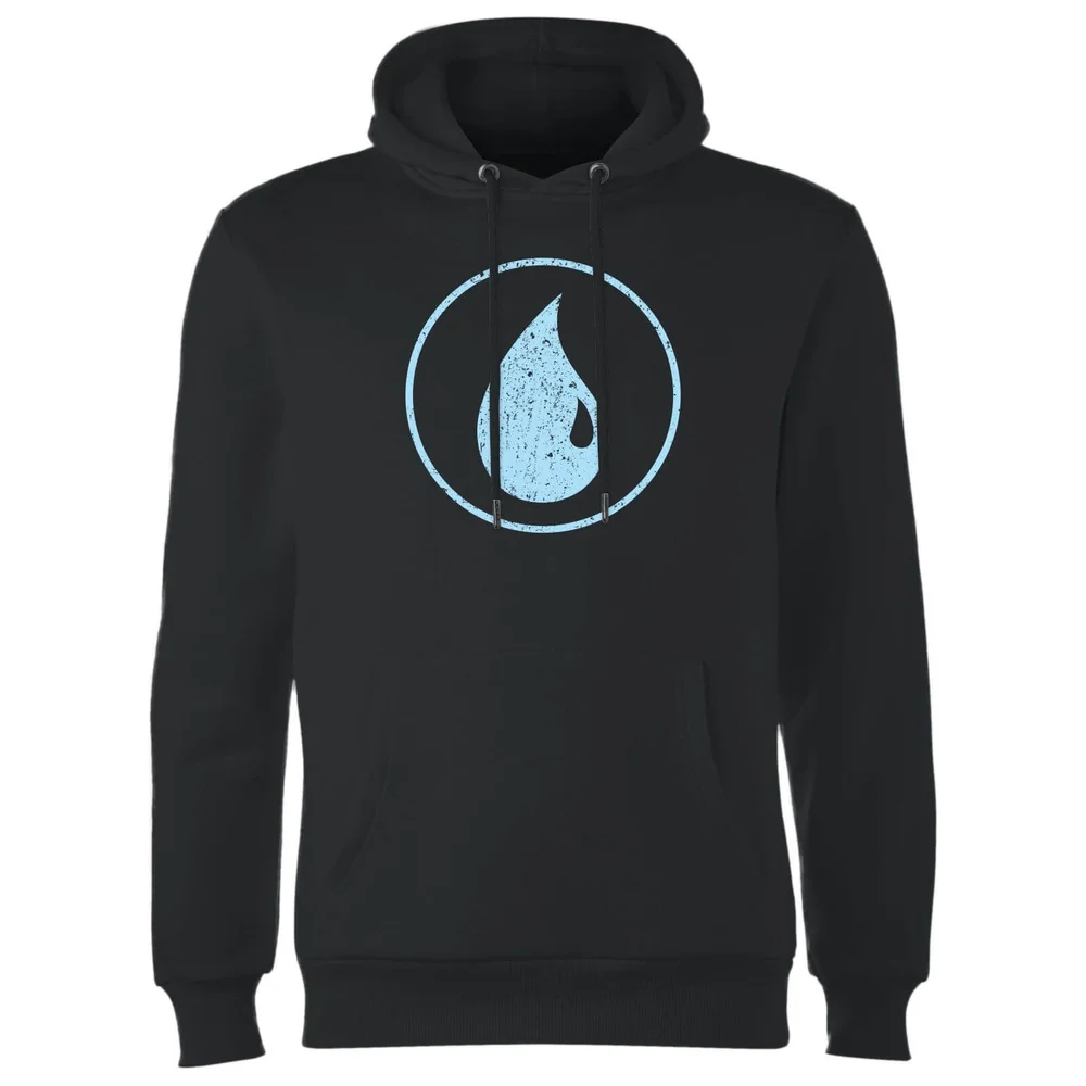 Magic The Gathering Mana Blue Hoodie - Black - S Image 1
