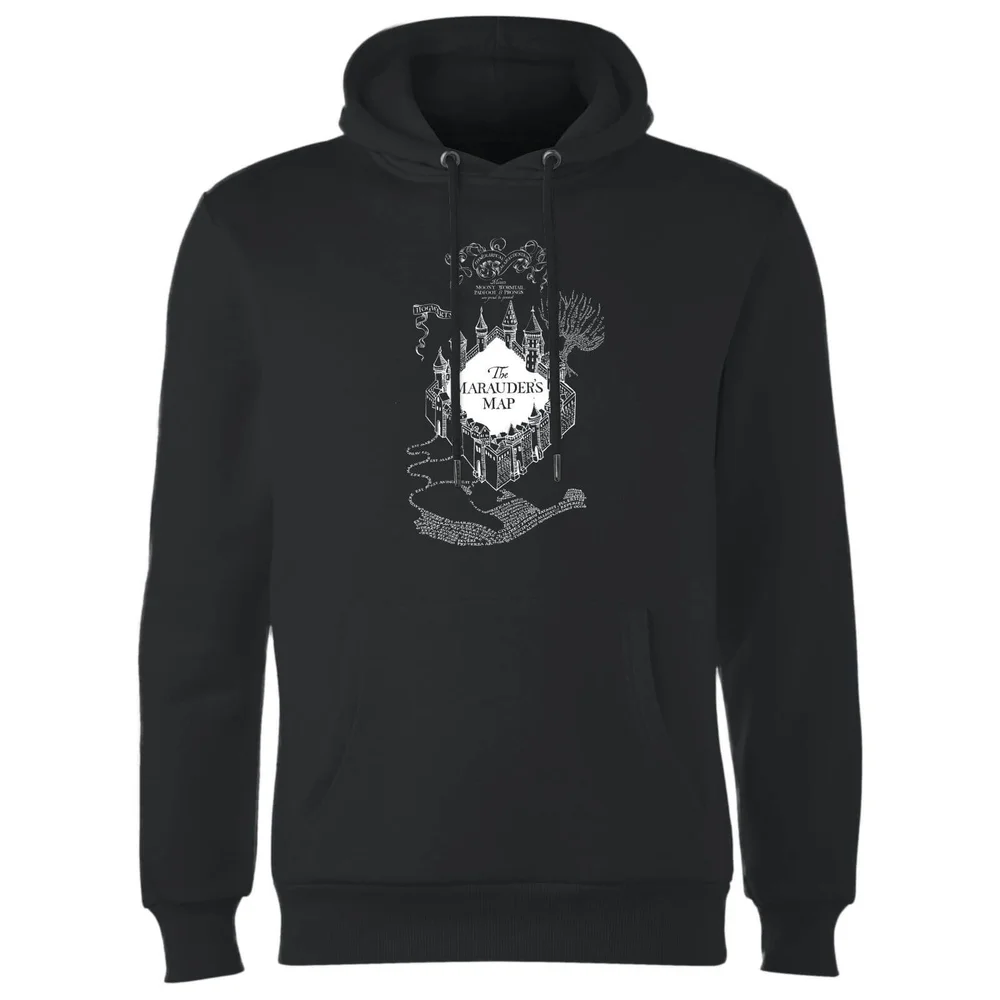 Harry Potter The Marauder's Map Hoodie - Black - S Image 1