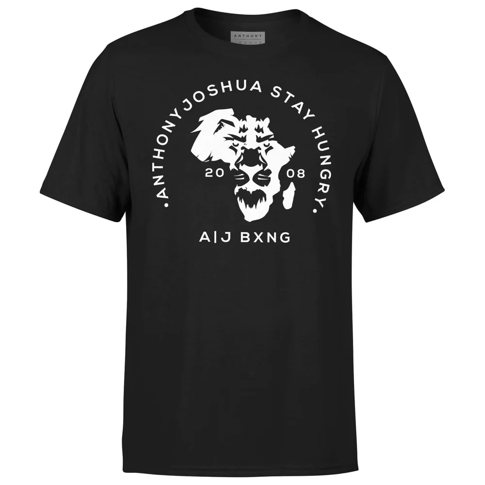 Anthony Joshua Stay Hungry Men's T-Shirt - Black - S - Black Image 1