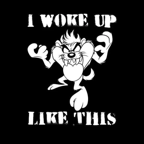 Looney Tunes I Woke Up Like This Sweatshirt - Black