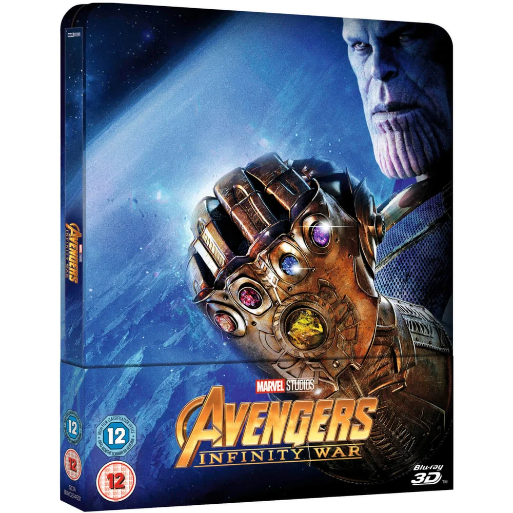 Avengers: Infinity War 3D (Includes 2D Version) - Zavvi UK Exclusive Limited Edition Steelbook Image 1