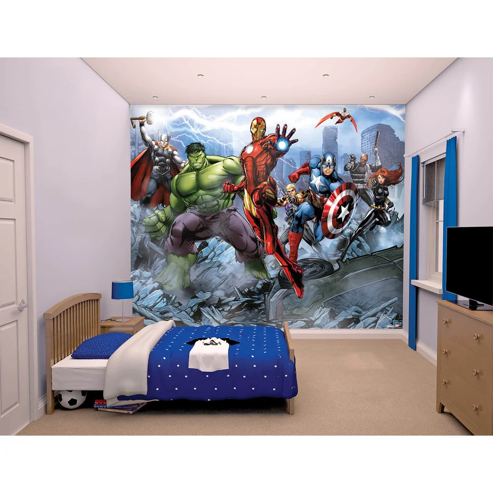 Walltastic Avengers Assemble Wall Mural Image 1