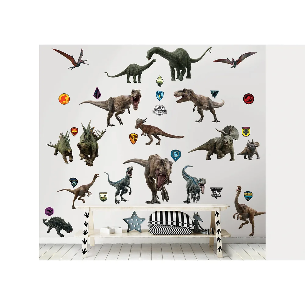 Walltastic Jurassic World Fallen Kingdom Room Decor Kit Image 1