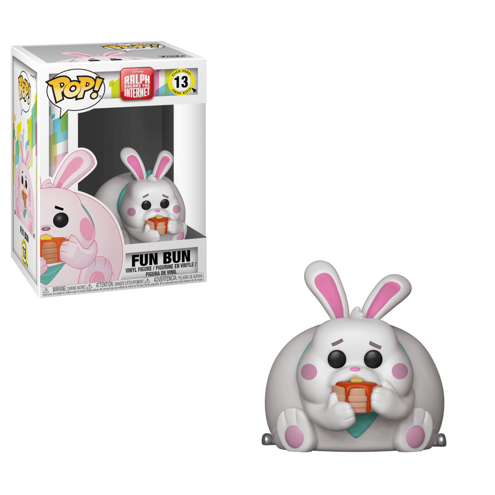 Wreck It Ralph 2 Fun Bun Pop! Vinyl Figure Image 1