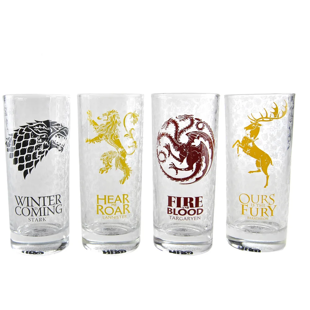 Game Of Thrones Glasses Set Image 1