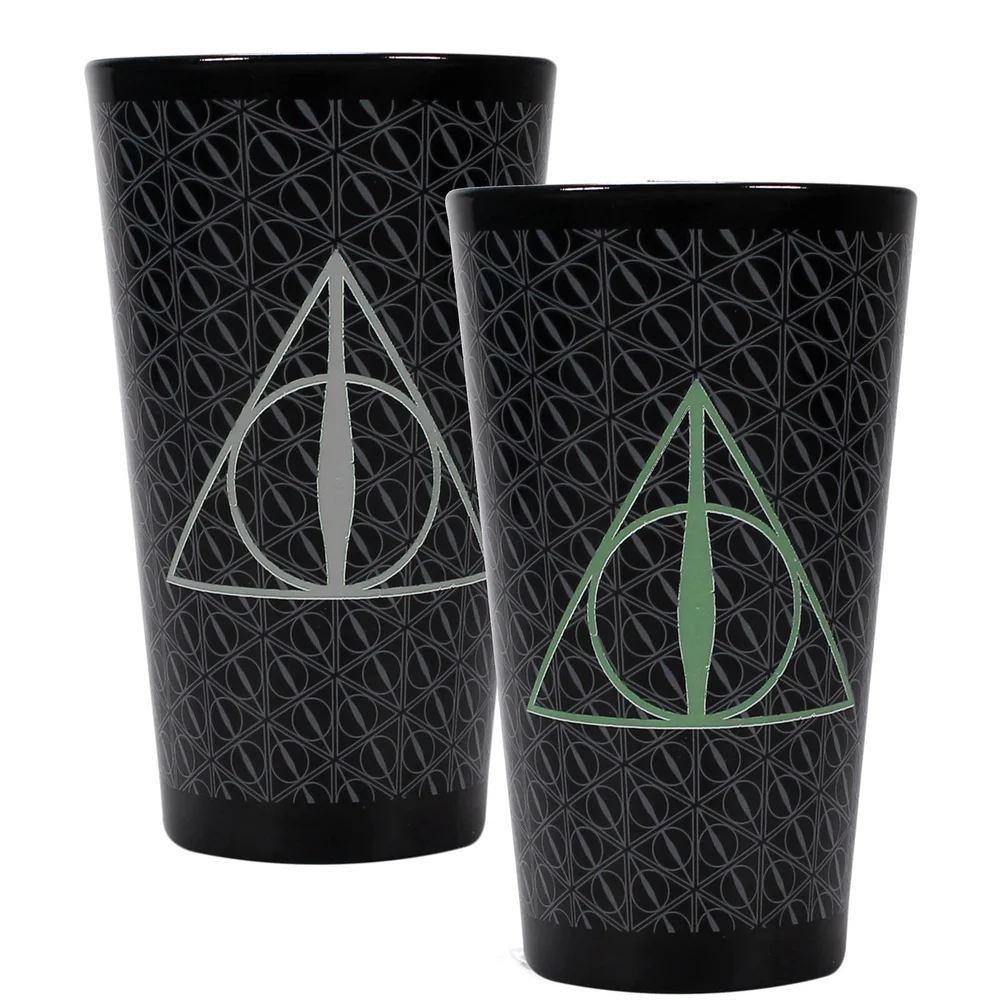 Harry Potter Colour Change Glass (Deathly Hallows) Image 1