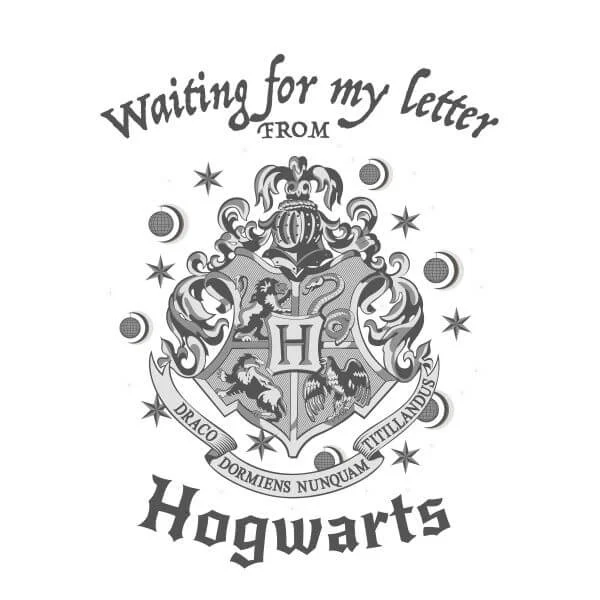 Harry Potter Waiting For My Letter From Hogwarts Women's T-Shirt - White