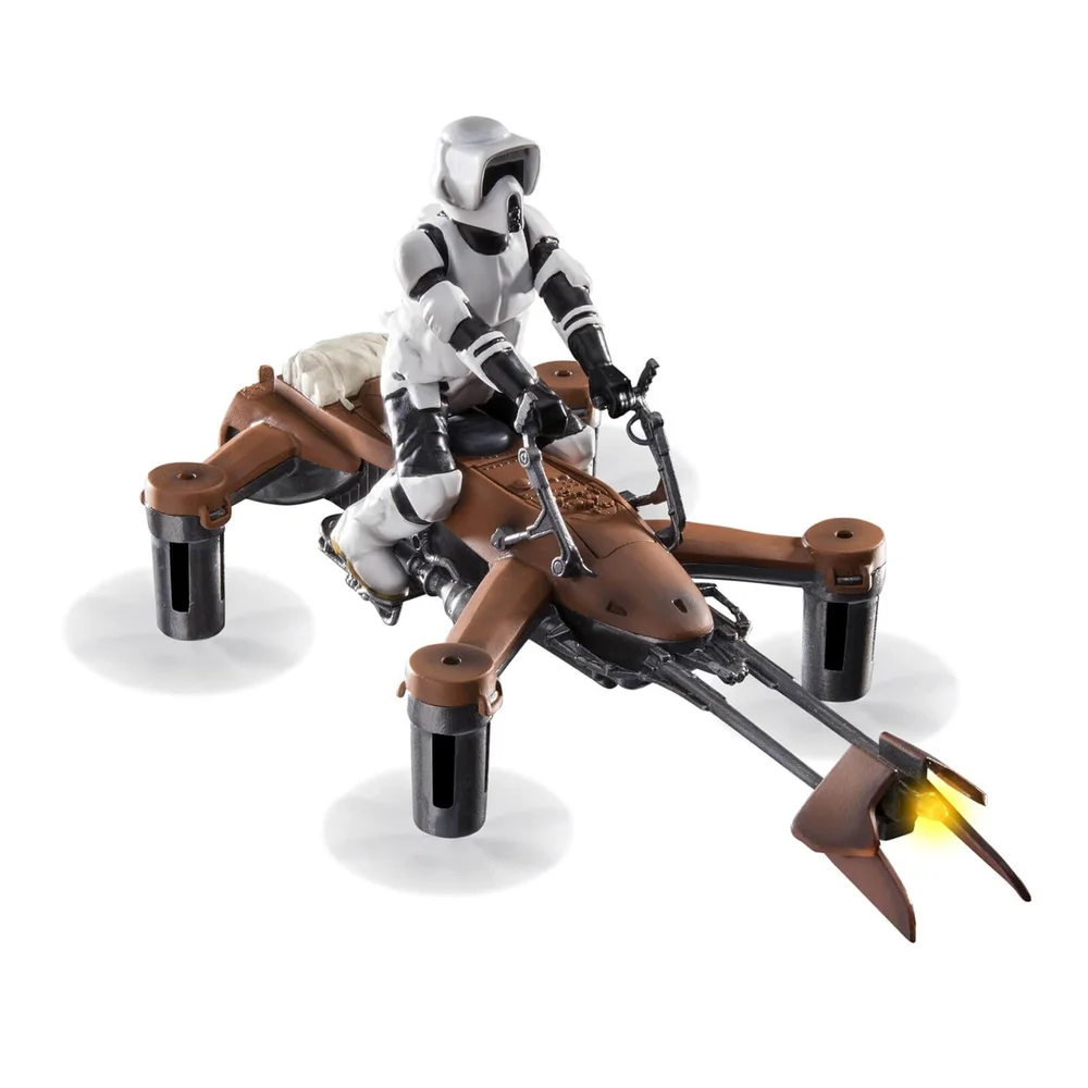 Propel Star Wars Collector's Edition High Performance 74-Z Speeder Bike Battling Quadcopter Image 1