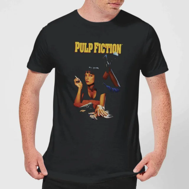 Pulp Fiction Poster Men's T-Shirt - Black