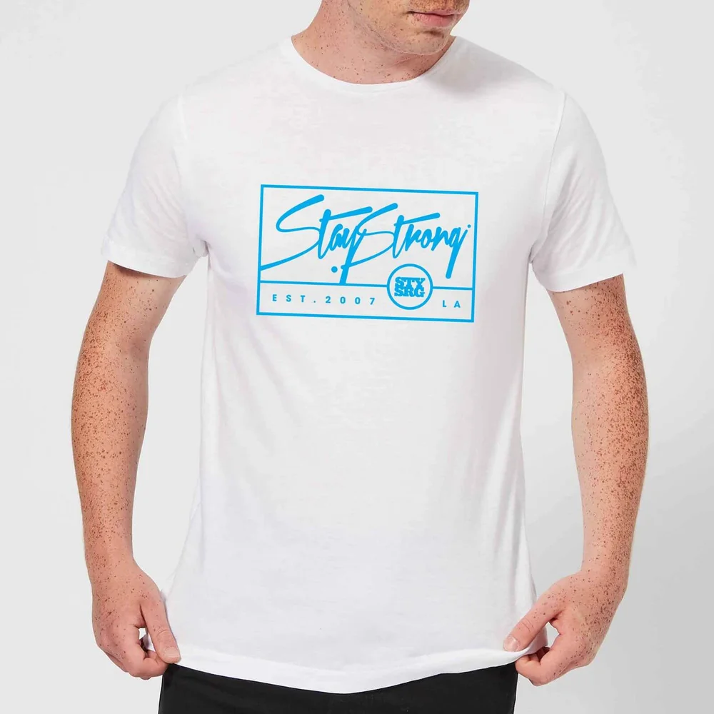 Stay Strong Est. 2007 Men's T-Shirt - White - 5XL Image 1