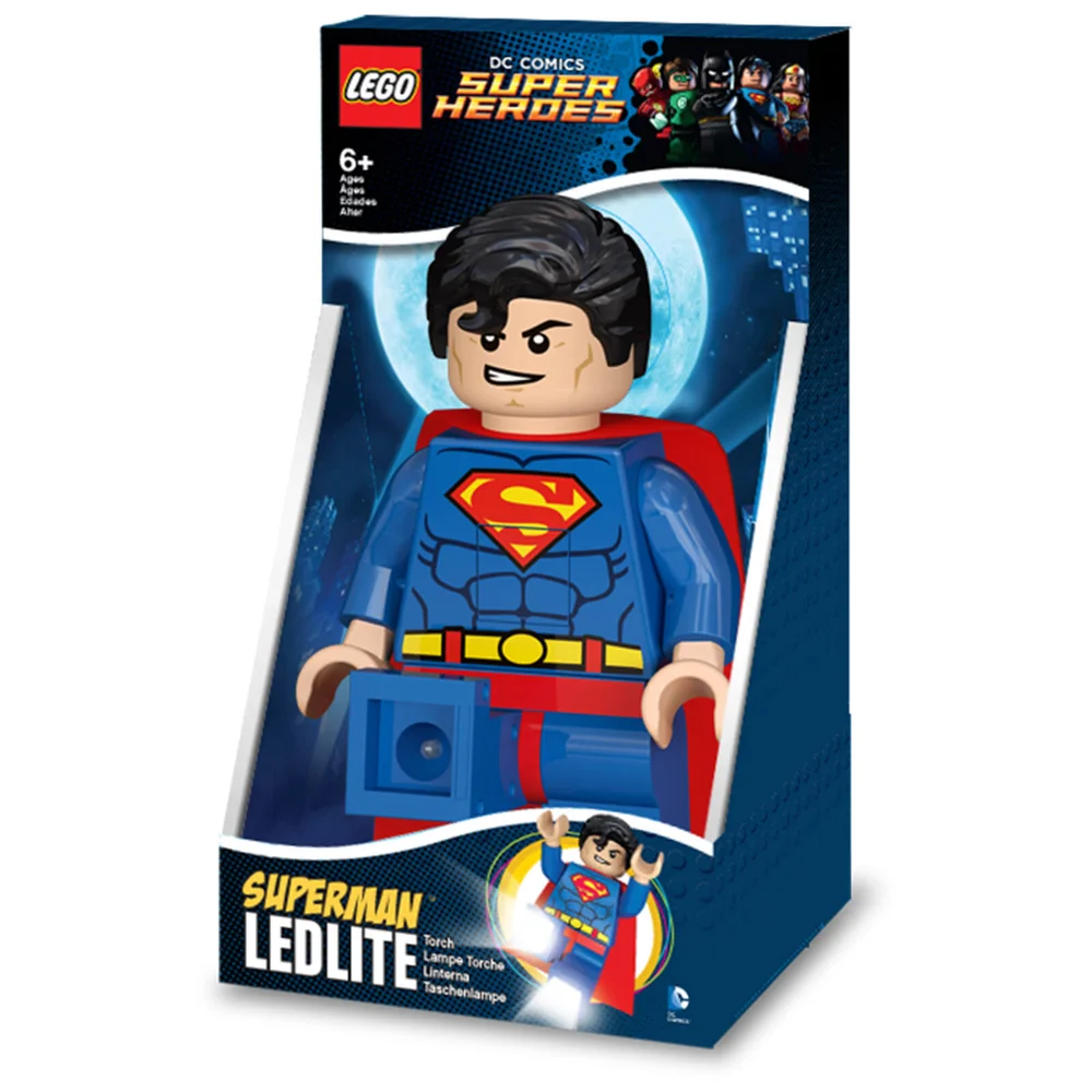 LEGO DC Comics Super Heroes Superman Torch with Batteries and 30 Minute Timer Image 1