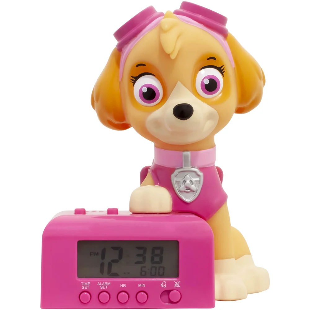 BulbBotz Paw Patrol Skye Clock Image 1