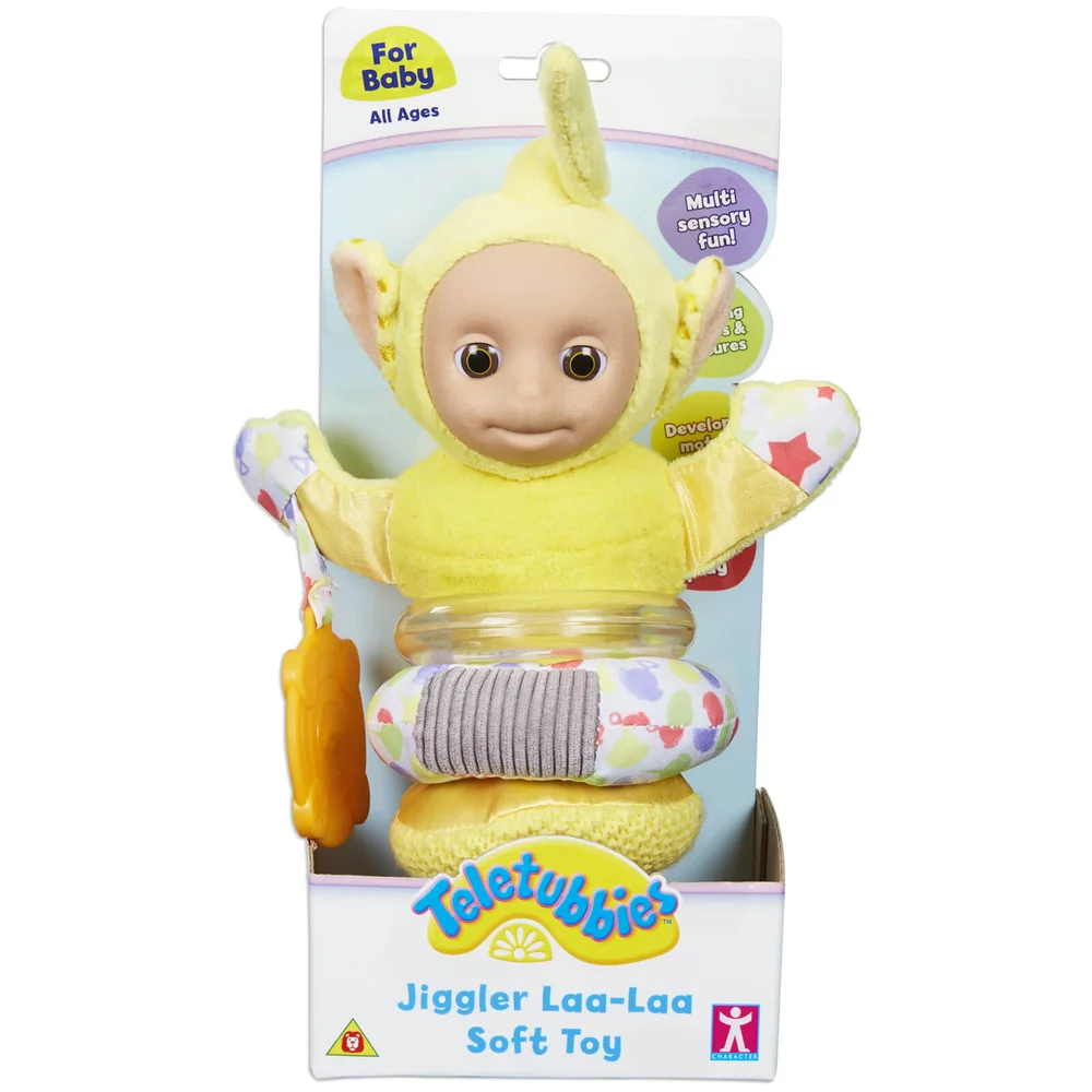 Teletubbies Jiggler Laa-Laa Soft Toy Image 1