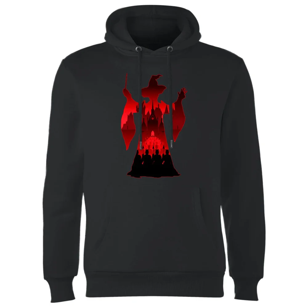 Harry Potter Minerva McGonagall Silhouette Hoodie - Black - S - Black Image 1