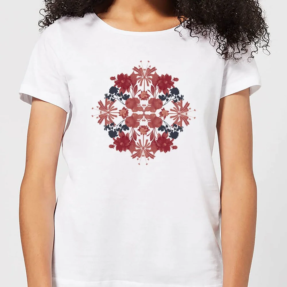 Natural History Museum Flowers And Leaves Women's T-Shirt - White - S - White Image 1