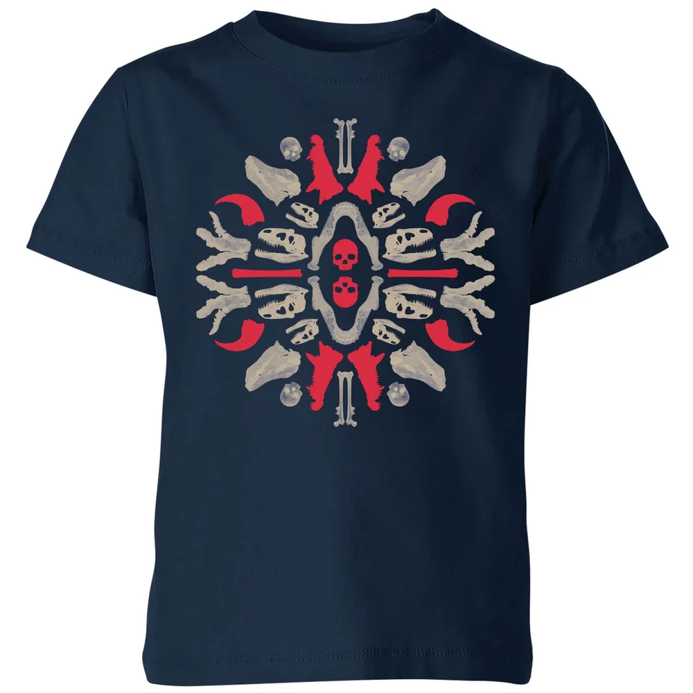 Natural History Museum Dinosaurs And Fossils Kids' T-Shirt - Navy - 3-4 Years - Navy Image 1